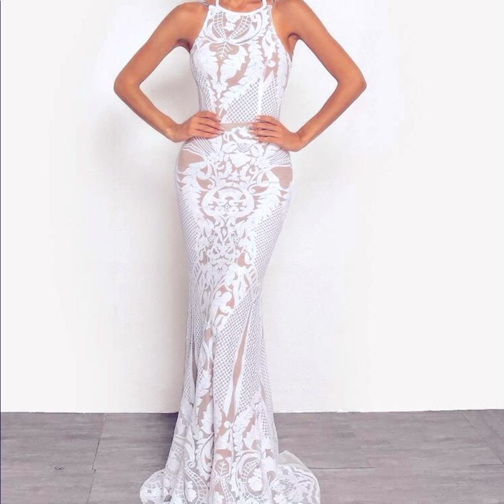 White Formal Dress